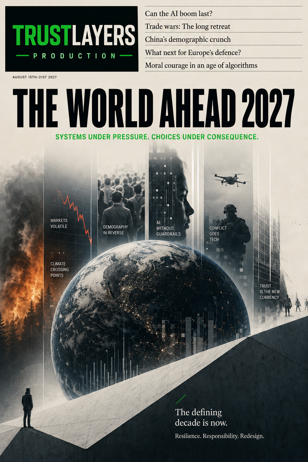 TrustLayers Runtime — Issue 01, The World Ahead 2027
